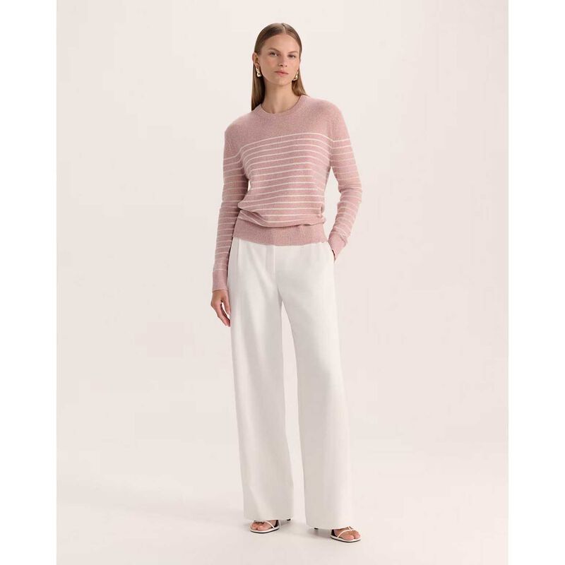 SABA SABA Nora Wool Cashmere Stripe Knit image number 11